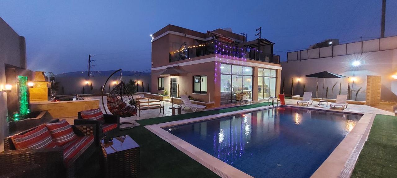 Jar Alqamar Chalet -شاليه جار القمر Jarash Exterior photo